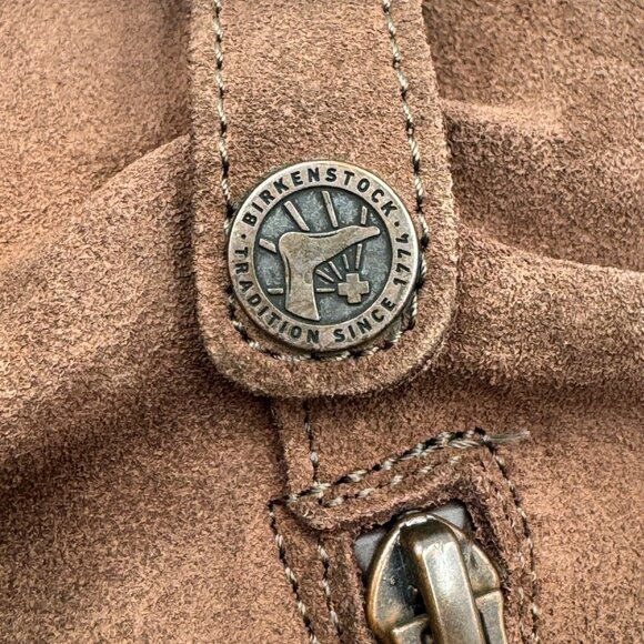 Birkenstock Espresso Brown Suede Sarnia Slouch Ankle Boots Womens Sz 39/US 8-8.5 - Picture 8 of 11